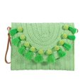 thumbnail image 1 of Handbag Straw Shoulder Bag Beach Handmade Bag Large Capacity Magnetic Closure Straw Crossbody Bag Woven Envelope Wallet with Adjustable Shoulder Strap, 1 of 11