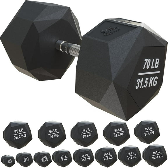 Nordic Lifting Prism Dumbbell for Strength Training 35 Pounds