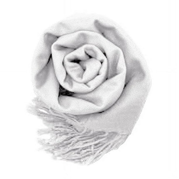小物 23SS WHITE CASHMERE GAUZE SCARF 小物 23SS WHITE CASHMERE GAUZE SCARF Lightweight Cashmere
