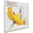 thumbnail image 2 of Trademark Fine Art "Paris Botanique Yellow Poppy" Canvas Art by Jennifer Redstreake, 2 of 3