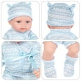 GEjnmdty Reborn Baby Dolls Boy & Girl 11 inch Realistic Newborn Baby