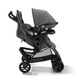 thumbnail image 3 of Graco Comfy Cruiser Travel System, Car Seat and Stroller Combo, Graystone, 3 of 4