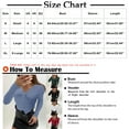 thumbnail image 3 of IROINNID Womens Sweater V-Neck Pullover Sweater Solid Color Leisure Mid-Length Long Sleeve Knitted Sweater Bottoming Shirt Tops Blouse, 3 of 8