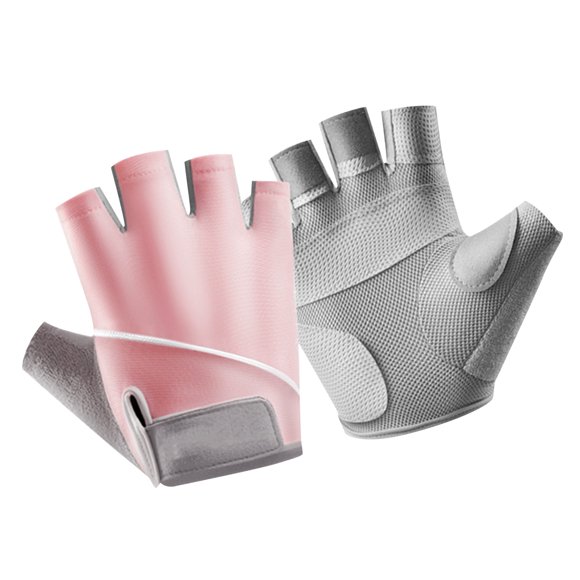 Half Finger Sports Gloves, Breathable Road Cycling Gloves Anti Slip Breathable Biking Gloves for Workout Motorcycle Gym