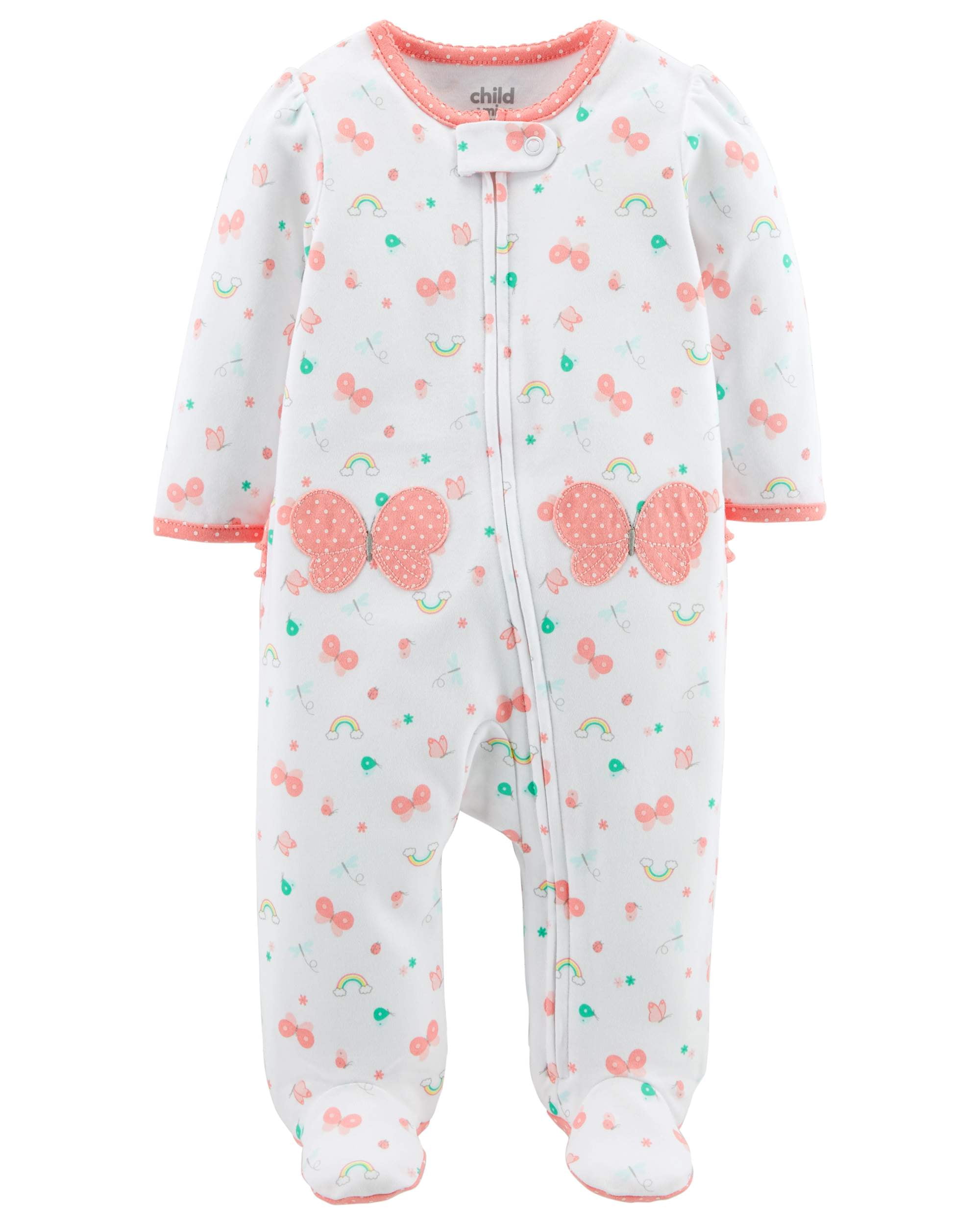 Baby Girl Zipup Sleep 'N Play