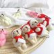 thumbnail image 4 of Muñecos de peluche de oso de peluche de 6cm para niña, juguetes de peluche de 6cm, Mini oso articulado, colgante decorativo de felpa para árbol de navidad, regalos para niña, novedad de 20 piezas, 4 of 4
