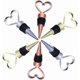 thumbnail image 1 of 6Pcs Decorative Wine Bottle Stoppers, Stainless Steel Love Shape Design Beverage Bottle Stopper Reusable Plug for Wedding Party Gifts Favors (2Pcs Si, 1 of 4