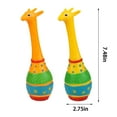 thumbnail image 2 of Childrens Maracas Under $5! Yrmaups Children's Maracas, Giraffe Shaped Early Education Musical Instrument, Hand Shaker Toy forkids, Sensory Sound Toy for Toddlers, Colorful Maracas for Music Play, 2 of 8