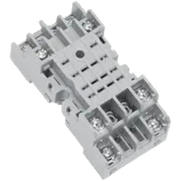 SM2S-05 Relay Socket, DIN Rail, Screw, 8 Pins, 10 A, 300 V