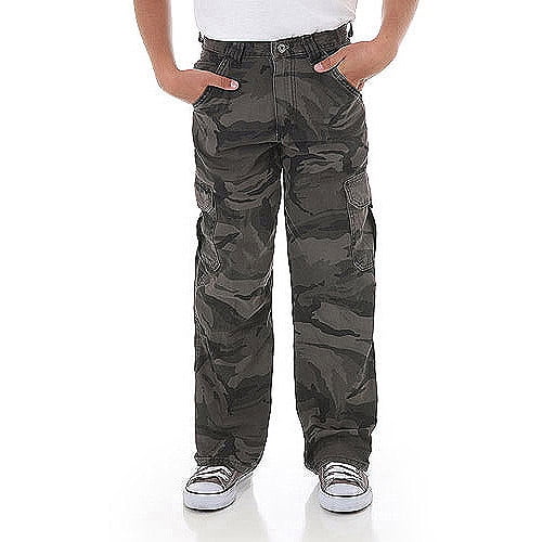 Wrangler Husky Boys' Classic Cargo Pants - Walmart.com