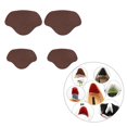 thumbnail image 4 of kurtrusly Semelles Ajustables pour Talons Hauts, Réparation de Talons Personnalisable, Café 1Set, 4 of 6