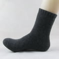 thumbnail image 3 of Womens Merino Wool Socks Winter Warm Hiking Thick Thermal Cozy Boot Crew Comfy Socks, 3 of 7