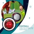 thumbnail image 2 of tamizeot Ballon de Soccer en Cuir PU Ballon de Soccer Professionnel Imperméable Anti-Pression Taille 5 Extérieur Portable Entraînement Sports Rouge 1 Ensemble, 2 of 6