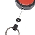 thumbnail image 2 of POINTERTECK Acier Inoxydable Rétractable Fil Ressort Élastique Corde Cordon Cordon Anti-Perdu Porte-Clés pour la Plongée en Plein Air, 2 of 9
