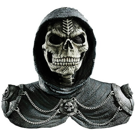 Halloween Adult Dark Reaper Mask And Shoulders