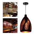 thumbnail image 4 of Lámpara de de hierro creativa, iluminación colgante LED, accesorios industriales para cocina, casa de té, comedor, decoración, adorno Estilo 5 Yinane Candelabro, 4 of 8