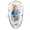 Lovely Animals, variant on Baby Lounger for Newborn 0-24 Months, Premium Infant Lounger, Pure Cotton Baby Playmat for Boys & Girls, Portable Newborn Lounger for Travel and Home.