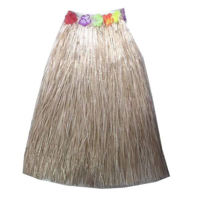 Falda de hierba de 30 a 80 cm para niños y adultos, falda de hierba hawaiana para disfraz, fiesta de disfraces, falda de hierba