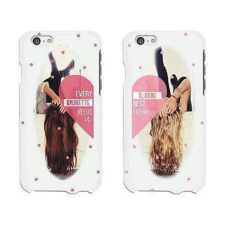 Every Brunette And Blond Cute BFF Matching Phone Cases For Best (The Best Cell Phone To Get)