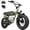 Green, variant on ESKUTE V201 Electric Bike for Adults & Teens 750W Peak 1500W, 30MPH, 48V 15.6Ah Battery, 20"x4.0" Fat Tire E-Bike, 7-Speed, Front Suspension, All-Terrain Ebike White, UL2849