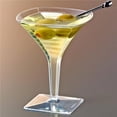 thumbnail image 1 of EMI Yoshi EMI-SMTG2 Squares Mini Martini Glass 2 oz, Clear, 1 of 1