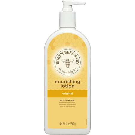 Burt's Bees Baby Nourishing Lotion, Original Scent Baby Lotion - 12 Ounce