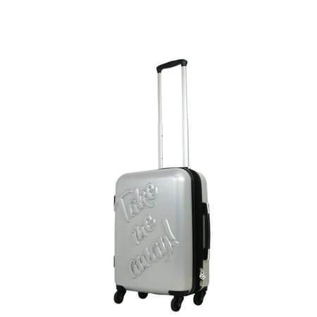 Macbeth Collection Take Me Away 21in Rolling Luggage Suitcase,