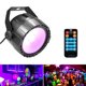 thumbnail image 2 of Luz de escenario 10 W RGB UV COB LED Par Light Control remoto inalámbrico Stage Bright Smooth Lighting Lamp DJ DMX Luces para Show Party Bars (AU Plug) Andoer Luz de escenario, 2 of 7