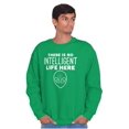 thumbnail image 5 of Funny Alien UFO Believers Sarcastic Sweatshirt for Men or Women Brisco Brands L, 5 of 6