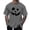 Z25 Grey, variant on SJLDQY Halloween Mens Short Sleeve Tshirts Pumpkin Face Graphic Hallowmas T-Shirts for Men Casual Crew Neck Loose Fit Soft Tops
