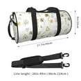 thumbnail image 4 of XMXT Unisex Large Sports Tote Gym Bag for Women, Cartoon Bee Dandelion Weekenders Bags Travel Bag, 4 of 8