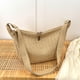 thumbnail image 4 of Bolso bandolera de moda Bolso de paja para mujer Bolso ligero para mujer (Caqui) Likrtyny Para Estrenar, 4 of 9