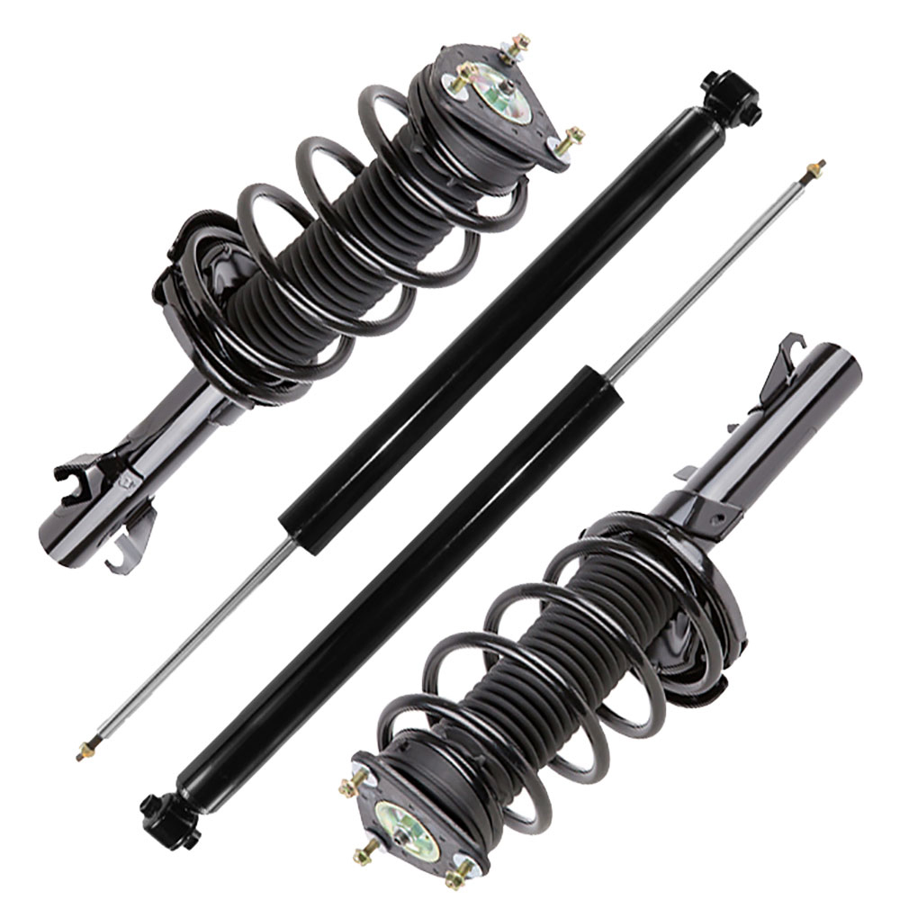 Front Complete Struts w/ Springs & Rear Shocks Set for 20072012 Nissan