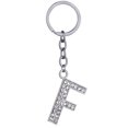 thumbnail image 1 of Porte-clés Design Strass A à Z Pendentif Porte-Clés pour Décoration de Sac à Main, 1 of 8