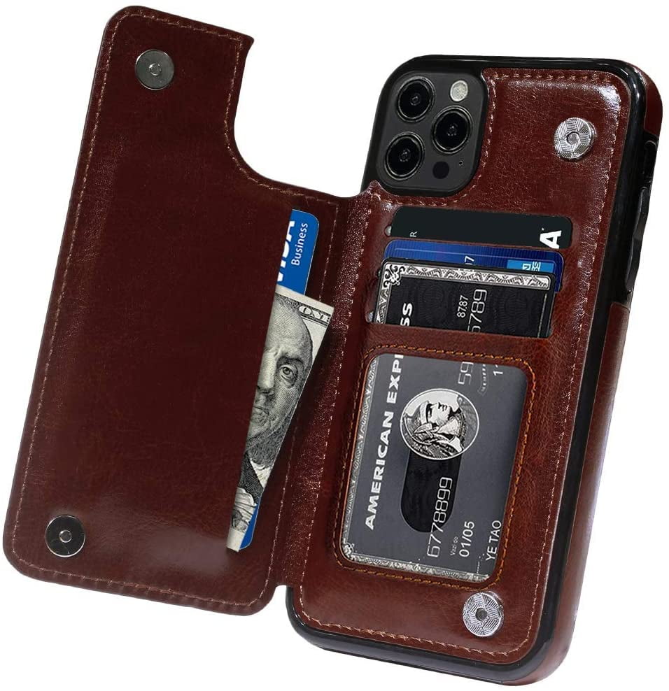 iPhone 7 Plus Flip Case Cover for Leather Premium Business Kickstand Card Holders Cell Phone case Flip Cover