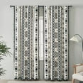 thumbnail image 1 of Zhuge Cortinas transparentes con textura, paneles transparentes para privacidad, ligeros y aireados, para dormitorio, sala de estar, patio, puerta de vidrio (1 pieza, 59 x 39,4 pulgadas, A30), 1 of 5