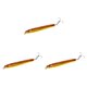 thumbnail image 2 of 5x3x Señuelos De Pesca En Agua Con Anzuelo Para Hombres Actividades Al Aire Libre Pesca En Barco Oro, 2 of 8