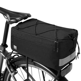 Bushwhacker Omaha Bicycle Rack Grocery Pannier Pair Cycling Basket Bike Rear Bag Holder Carrier Trunk with Storage Walmart