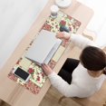 thumbnail image 3 of Long Mouse Pads for Desk,Pioneer Flower Floral Print Pattern Desk Mats on Top Of Desks, Desk Mouse Pad Extra Large with 3mm Non-Slip Base and Stitched Edge for Gaming,Office,Work,Home 31.5"x11.8", 3 of 6