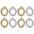 thumbnail image 1 of SHISUYAN 8 Pcs Cadres Photo Rétro Petits Cadres Accessoires Cadre d'Affichage de Bijoux en Résine Décorations, 1 of 9