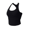 thumbnail image 3 of LSLJS Débardeur Sans Manches à Col Rond pour Femme, Style Mode, Couleur, Gilet, Hauts, Débardeurs et Camisoles pour Femme, 3 of 4