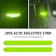 thumbnail image 5 of 2 Uds Pegatinas Reflectantes para Coche Anticolisión Advertencia () Verde, 5 of 9