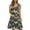 Green#9, variant on Tnhcen Women's Sleeveless Floral Print Pocket Nightgown Loose Fit Soft Comfortable 95% Polyester 5% Spandex Sleep Dress Casual Wear for Women S - 2XL