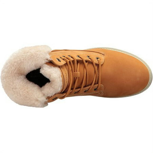 Women's Empire Hi Fur Lace Up Winter Boot WEMPHFK-7431 Golden Wheat/Cream/Gum Golden Wheat/Cream/Gum 7