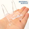 thumbnail image 2 of SHISUYAN 10Pcs Transparent Acrylic Easel Stands for Rocks and Geodes, 2 of 9