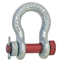 Crosby Anchor Shackle,17,000 lb,Carbon Steel 1019551
