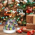 thumbnail image 6 of Haiem Llamas Colorful Pattern Santa Hat Confortable Velvet Christmas Hat for Christmas Party Favors Fit for Adults Men Women, 6 of 6