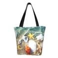 thumbnail image 1 of Disketp Seashell On The Beach Bolsa de Hombro Casual para Mujer, Bolso Cruzado para Compras, Viajes y Uso Diario, 1 of 6