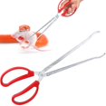 thumbnail image 1 of Pinzas de alimentación para reptiles de 15 pulgadas Pinzas de alimentación de serpientes extralargas y grandes Diseño curvo o recto Pinzas de alimentación de acero inoxidable resistentes para accesori, 1 of 5