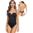 thumbnail image 3 of Backless Body Shaper For Women Push Up Bra Low Back Thong BodysuitGift, 3 of 5